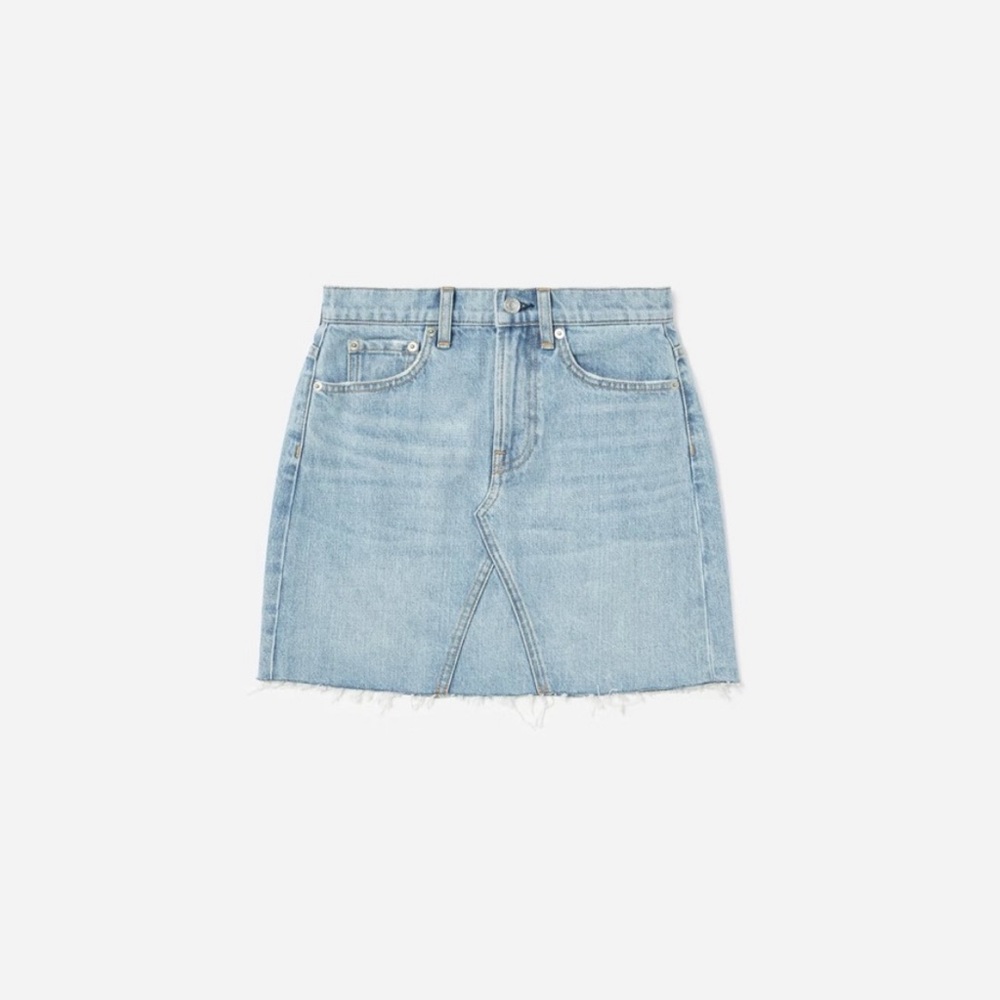 Everlane - The Reconstructed Denim Skirt